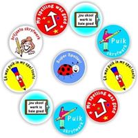 Spelling stickers for teachers Afrikaans