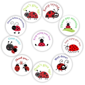 Ladybug Stickers