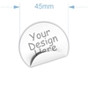 Picture of 45mm diam. Custom Sticker- 20 units