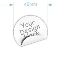 Picture of 45mm diam. Custom Sticker- 24 units