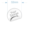 Picture of 32mm diam. Custom Sticker- 48 units