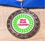 Picture of Silver Medal 35mm diam- custom printed sticker