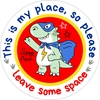 Picture of Social Distancing Stickers/Decals-12 units