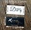 30 x 15mm Polyester Satin Tag showing width and height