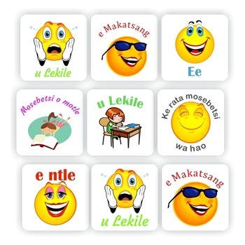 Picture of SS001 Sotho stickers