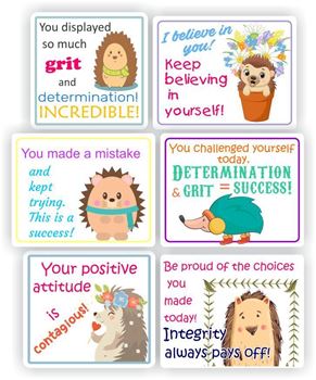 Hedgehog Stickers 60 units