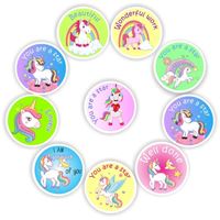 Unicorn Stickers 108 units