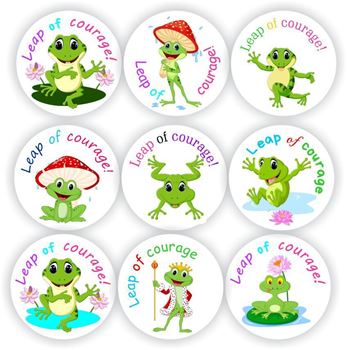 Frog Stickers 108 units