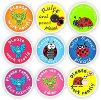 Bird and Ladybug Stickers 140 units