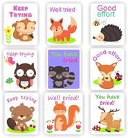 Woodland Animal Stickers 120 units