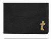 Black & Gold-faux leather tags texture
