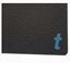 Black & Blue faux leather texture