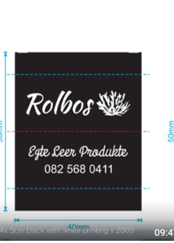 2000 x ROLBOS Labels: Petersham