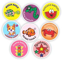 48 Large Zulu stickers-Kuncono kakhulu